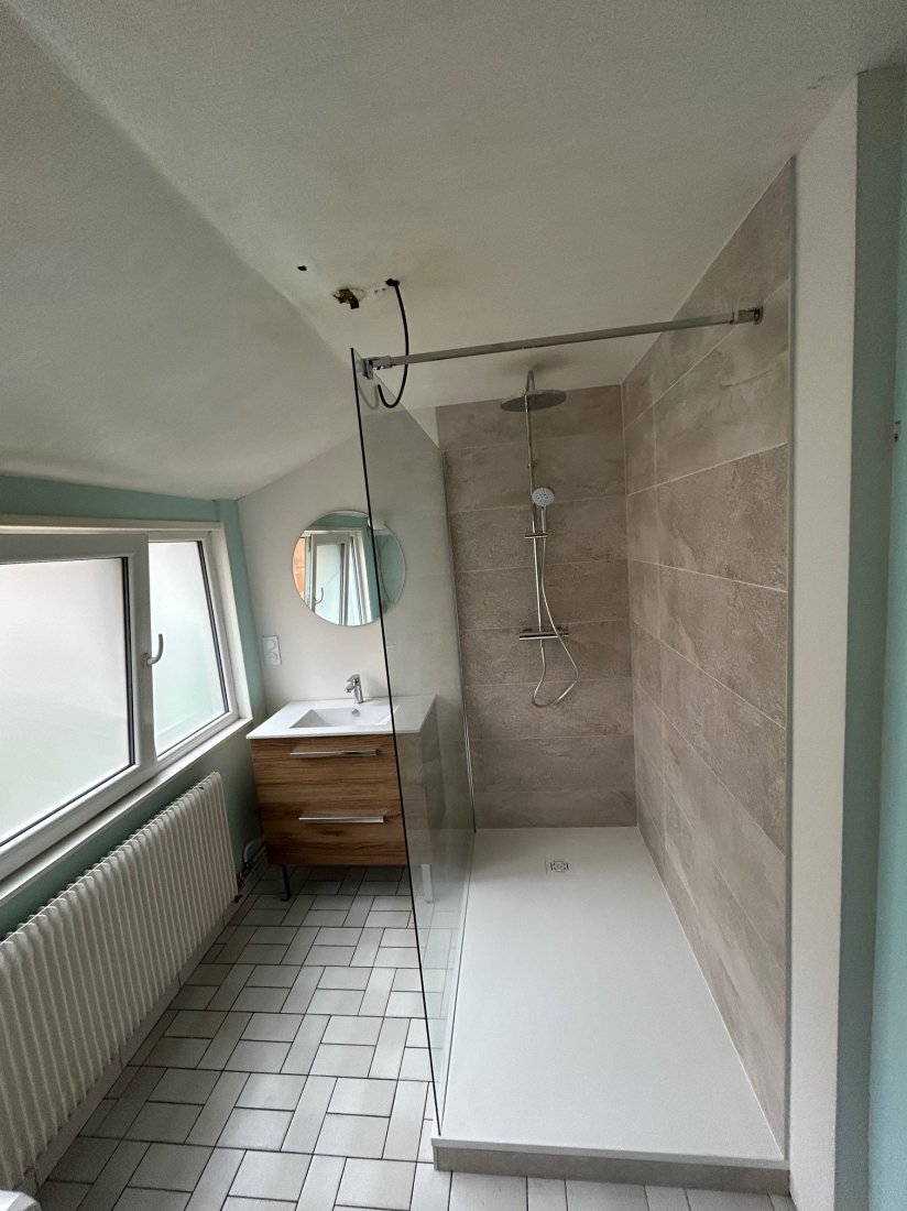 Salle de bains rénovée