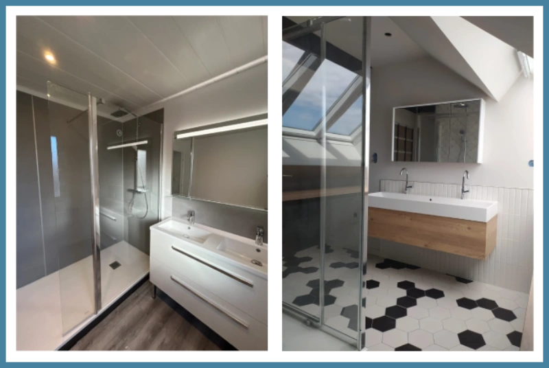 Rénovation de salle de bain à Dunkerque